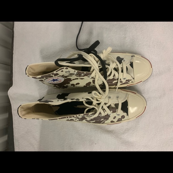 COPY - DS MENS CONVERSE CHUCK TAYLOR 70 HI EGRET BRAIN DEAD COW SZ 10.5 AUTHENT… - Picture 4 of 4